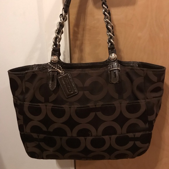 Coach Madison Mia Op Art Signature canvas tote - Picture 7 of 8
